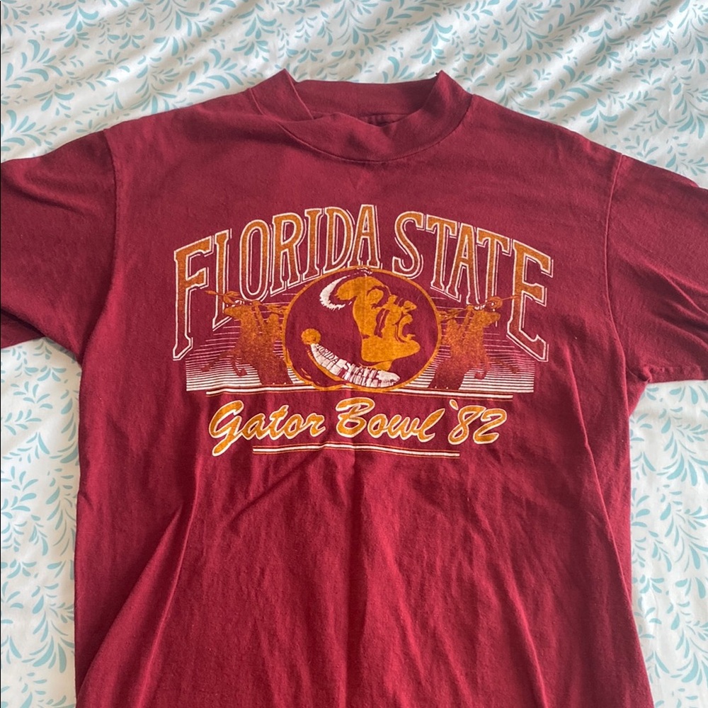 Florida State Gator Bowl '82 Retro Maroon T-Shirt